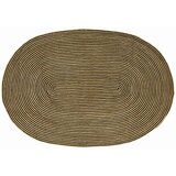 vidaXL Preproga Naravna in črna 205 x 305 cm Juta, (5000132892) | Shoptok.si