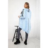 Kesi Zip-up sweatshirt in back cyan | shoptok.hr