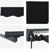  Okvir tende Crna 300 x 250 cm Poliester s PU premazom | shoptok.hr
