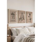 WALLXPERT Ç-300595 - 3040 set dekorativnih slika u više boja (3 komada) | Eponuda.com