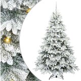 vidaXL Umestno božično drevo med 300 LED Zelena 180 cm PE in PVC | Shoptok.si