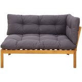  Kantasti Sofe Jedinica Prirodna i tamno siva 132 x 92 x 82 cm | Eponuda.com