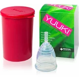 Yuuki Classic 1 + cup menstrualna skodelica velikost large (⌀ 46 mm, 24 ml) 1 kos