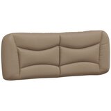  Posteljni okvir z vzglavjem kapučino 120x200 cm umetno usnje, (21086454) | Shoptok.si