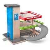  Drvena parking garaža s dodacima i liftom Cene
