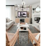 Agnella Siva volnena preproga 300x400 cm Calisia Vintage Flora – | Shoptok.si