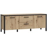 Modern Living Tv-element Kirikus, Barva Hrasta, Črna | Shoptok.si
