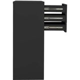  Pisarniška omara antracitna 90x40x102 cm jeklo | Shoptok.si