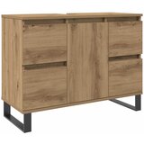  Kupaonski ormarić za umivaonik boja hrasta konstruirano drvo | shoptok.hr