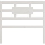 Maison Chic posteljno vzglavje - vzglavna omarica - nočna omarica belo 105,5x4x100 cm trdna borovina, (21706044) Cene