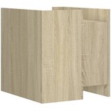  Noćni ormarić boja hrasta sonome 45x50x50 cm konstruirano drvo | shoptok.hr