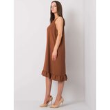 FANCY Dress-FA-SK-7086.08P-light brown | shoptok.hr