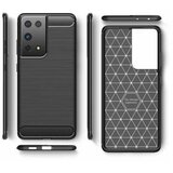 mobiline.si gumijasti / gel etui carbon za samsung galaxy S21 ultra - črni Cene