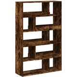 vidaXL Knjižna omara dimljeni hrast 100x33x156,5 cm inženirski les | Shoptok.si