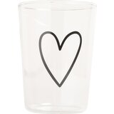 Eulenschnitt Kozarec za pitje, s črnim potiskom - Srce | Shoptok.si