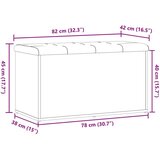  Klupa za odlaganje staro drvo 82x42x45 cm izrađeno drvo | shoptok.hr