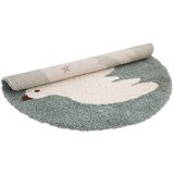 Nattiot Svetlo zelena otroška preproga ø120 cm Bohemian Bird Aqua – | Shoptok.si