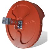 vidaXL Konveksno prometno ogleddalo iz PC plastike oranžno 45 cm zunanje | Shoptok.si