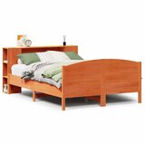  s regalom za knjige bez madraca 135 x 190 cm od borovine | shoptok.hr