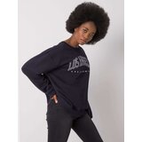 RUE PARIS Sweatshirt-RV-BL-6669.10-navy blue | Shoptok.si