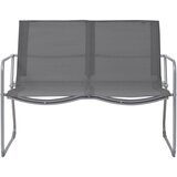 Maison Chic Seti vrtnega pohištva - Vrtna garnitura - Vrtni pohištvo set 4-delna blago in jeklo siva, (21818370) | Shoptok.si