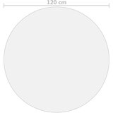  Zaštita za stol mat Ø 120 cm 1,6 mm PVC | shoptok.hr