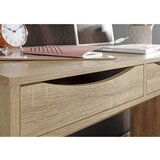 MID.YOU pisalna miza leseni material hrast sonoma | Shoptok.si