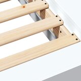  Okvir kreveta za pod Bijela 80 x 210 cm Konstruirano drvo | shoptok.hr