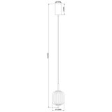 Zuma line 003064-034751 - led luster na sajli akari LED/6,5W/230V prečnik 13 cm zlatna | Eponuda.com