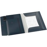 Leitz Mapa A4 PP z elastiko in žepom Cosy, siva | Shoptok.si