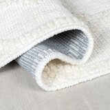 Flair Rugs Kremno bel tekač iz šenila 60x240 cm Shyla – | Shoptok.si