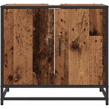 vidaXL Kupaonski ormarić za sudoper Staro drvo 65 x 33 x 60 cm | shoptok.hr