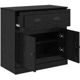  Highboard Crni hrast 70 x 35,5 x 67,5 cm Konstruirano drvo | shoptok.hr