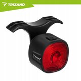  17 LED zadnja aku. kolesarska luč rdeča USB 6 načinov IP66 | Shoptok.si