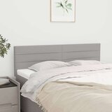  Uzglavlja 2 kom svjetlosiva 72 x 5 x 78/88 cm od tkanine Cijene