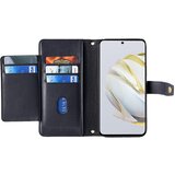 INORCO Za Huawei nova 11 Pro/11 Ultra PU usnje+TPU ovitek za telefon stojalo denarnica z žepom na zadrgo, (22035842) | Shoptok.si