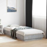  Okvir kreveta za pod Betonska siva 80 x 200 cm | Shoptok.si