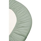 Leander® otroška rjuha za posteljo junior 70x140 sage green (2 kosa) | Shoptok.si