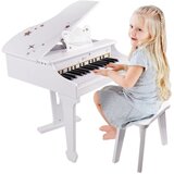 Classic World veliki klavir za djecu s stolicom i knjigom za učenje | shoptok.hr