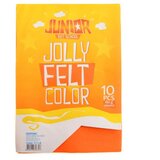 Junior jolly Color Felt, fini filc, A4, 10K, odaberite nijansu Narandžasta Cene