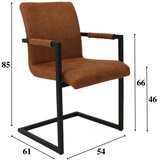 MID.YOU NIHAJNI STOL &amp;ndash; SET, tekstil rjava Slike