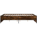 vidaXL Okvir za krevet boja hrasta 120x190cm konstruirano drvo i metal | shoptok.hr