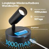 GOODEA 2x polnilna stenska LED reflektorja z daljincem | Shoptok.si