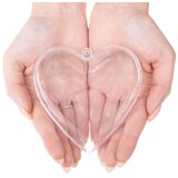  Dekorativno akrilno srce 10 cm | shoptok.hr
