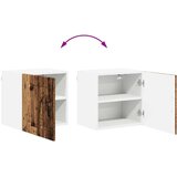  Zidni kuhinjski ormarić 2 pcs Staro drvo 40 x 31 x 40 cm | shoptok.hr