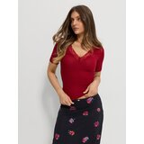 Sinsay Majica od viskoze s ukrasnom čipkom | shoptok.hr