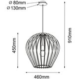  Amplex 5016 - Visilica na sajli BALA 1xE27/20W/230V bež | Eponuda.com