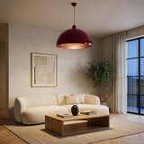 Brilagi LED luster na lanku METALO 1xE27/40W/230V prečnik 60 cm bordo/bakarna | Eponuda.com