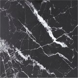 vidaXL Stolna ploča crna 60 x 60 cm 6 mm staklena s mramornim uzorkom cijene