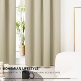 DECONOVO 2x 175×140cm Zatemnitvene zavese z nabiralnim trakom | Shoptok.si